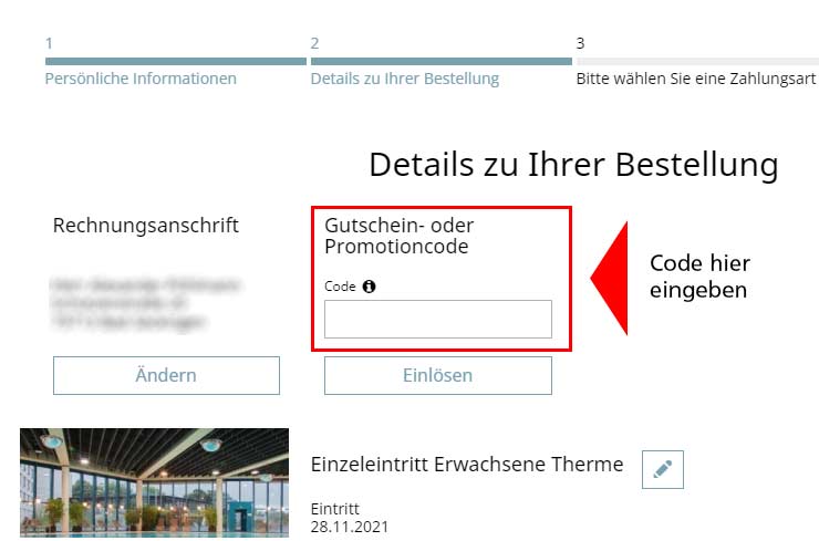 Einen Aktions-/Promotioncode im Aqualon Shop eingeben  - So funktioniert es